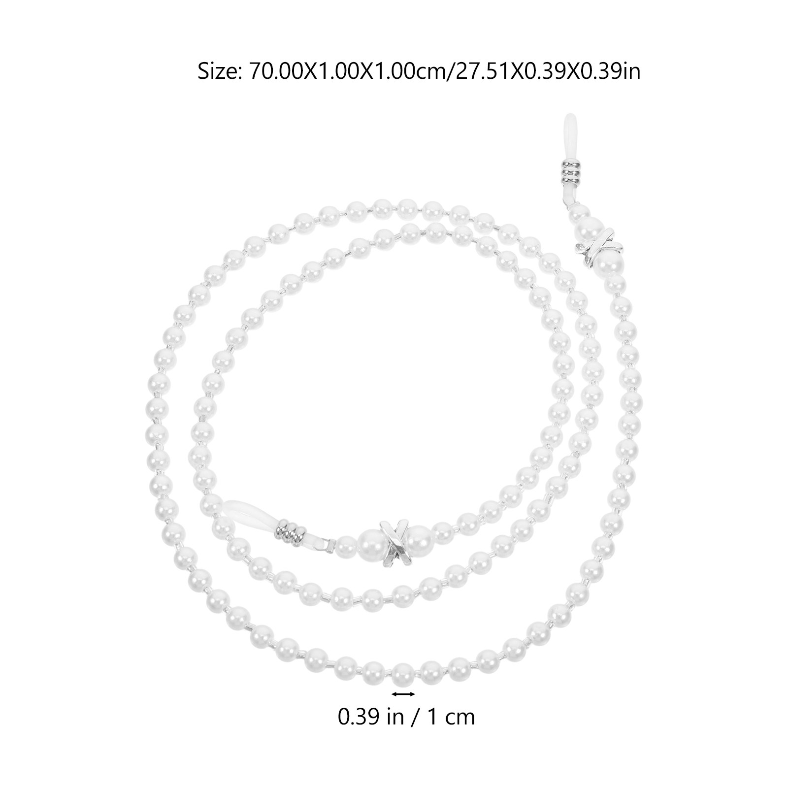 Pearl Eyeglass Chain Beaded An - огляд і ціна Mask Chain Holder
