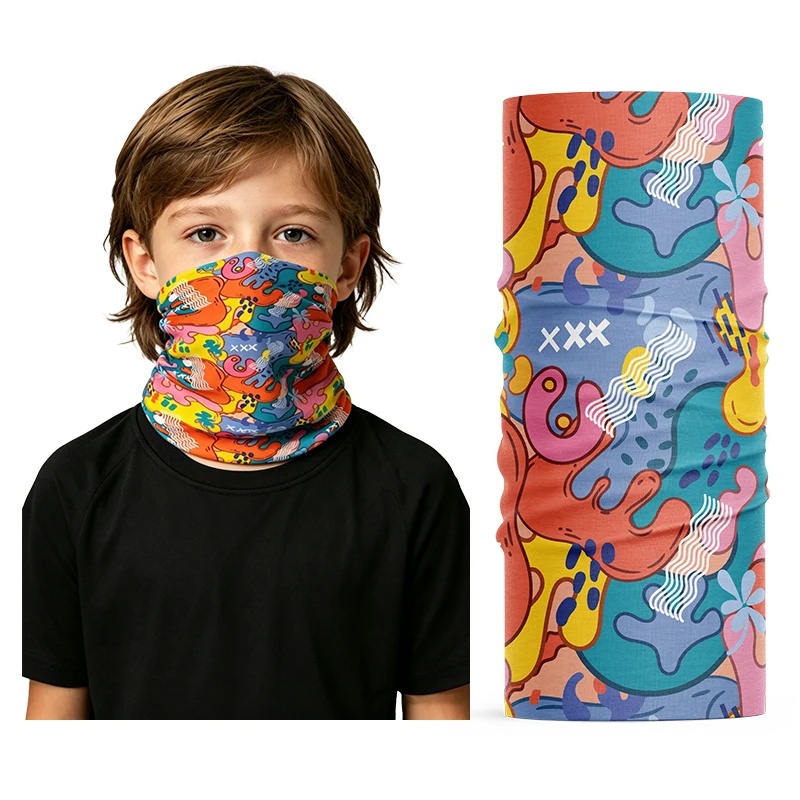 Kids Cooling Ice Silk Neck Gai - огляд і ціна Kids Face Mask