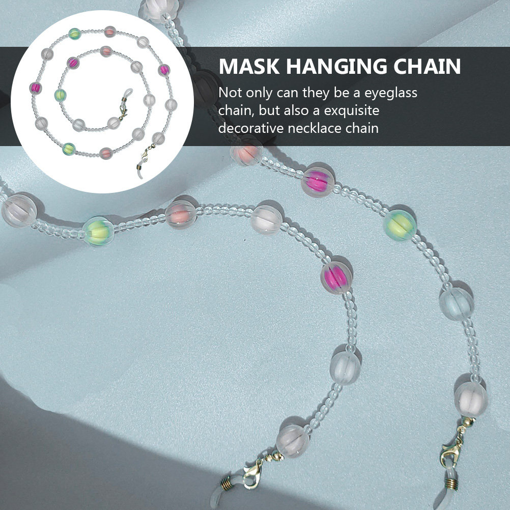 Halloween Pumpkin Bead Mask Ch - огляд і ціна Mask Chain Holder