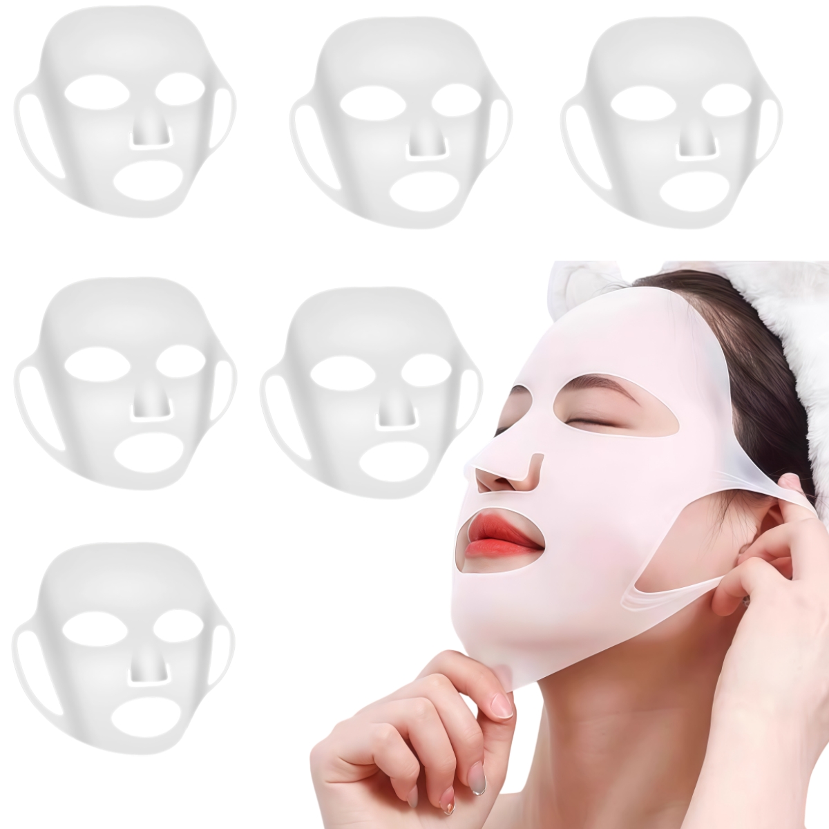 1Pc Silicone Face Mask Cover R - огляд і ціна Silicone Mask Bracket